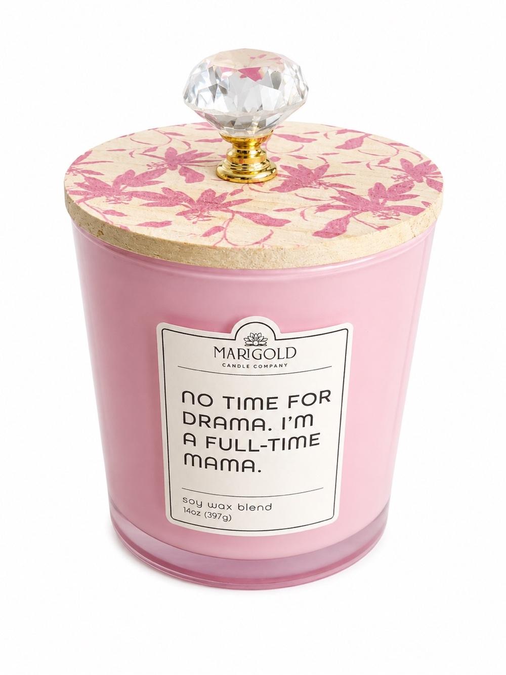 Marigold Soy Candle - "No Time For Drama"